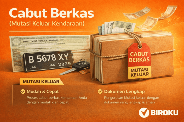 Cabut Berkas (Mutasi keluar Kendaraan)